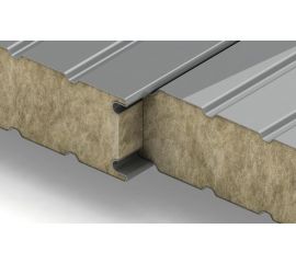 Сэндвич-панели с минеральной ватой