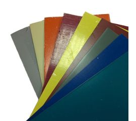 Окрашенный плоский лист