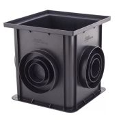 Водоотвод Дождеприемник (черный) 0,312х0,312х0,3 м