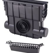 Водоотвод Дренажная система Пескоуловитель+корзина+крепеж 500х131х413мм