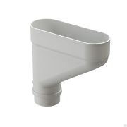 Коллектор Docke LUX Пломбир Водосток пластик