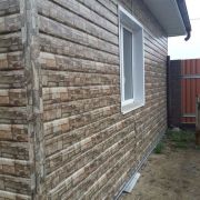 Сайдинг металл Камень глянец 0,5мм L-брус ширина 240мм ECOSTEEL