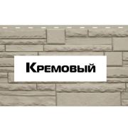 Фасадные панели Камень Скалистый ЭКО Кремовый 1100х430мм 0.47м2 Альта-Профиль