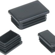 Заглушка 30х20 пластиковая на профильную трубу жаберная внутренняя