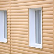 Сайдинг DOCKE пластик Карамель 3.6м ВLOCKHAUS ПВХ S=0,87м2 Бревно