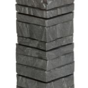 Угол Docke STEIN 145х145х400мм Антрацит