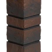 Угол Docke BURG 148х148х445мм Тёмный