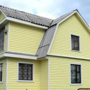 Сайдинг DOCKE пластик Лимон 3.6м Корабельная доска ПВХ S=0,84м2