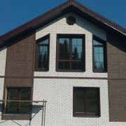 Фасадная панель Docke Berg 1015х434мм 0.44м2 Коричневый