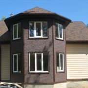 Фасадная панель Docke Stein 1098х400мм 0.44м2 Тёмный орех