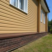 Сайдинг DOCKE пластик Карамель 3.6м Корабельная доска ПВХ S=0,84м2