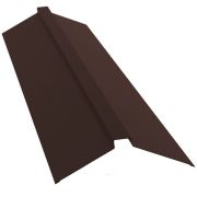 Планка конька плоского (фигурный) 150х150х2000 толщина 0.45мм