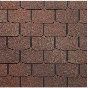 Гибкая черепица DÖCKE Premium 3.1мм. Коллекция Цюрих, цвет Арахис 3,1 м2/уп.