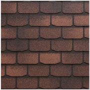 Гибкая черепица DÖCKE Premium 3.1мм. Коллекция Женева, цвет Кофе 3,1 м2/уп.