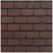 Гибкая черепица DÖCKE Premium 3.1мм. Коллекция Женева, цвет Арахис 3,1 м2/уп.