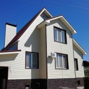 Сайдинг DOCKE пластик пломбир 3.6 м корабельная доска ПВХ площадь 0,84 м2