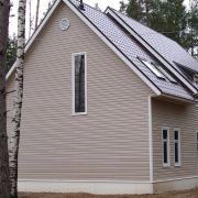 Сайдинг DOCKE пластик крем-брюле 3.6 м корабельная доска ПВХ площадь 0,84 м2