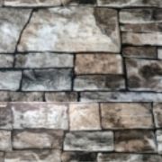 Плоский лист 0,5мм цвет белый камень глянец, ширина 1.25м, покрытие экостиль под камень