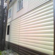 Сайдинг бревно металлический 0.45мм, полиэстер. Цвета разные