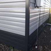 Сайдинг металлический 0,45мм 9003-белый корабельная доска