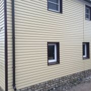 Сайдинг металлический 0,45 мм 1015 слоновая кость корабельная доска