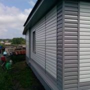 Сайдинг металлический 0,4 мм 9003 белый корабельная доска