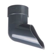 Наконечник Docke LUX Графит Водосток пластик