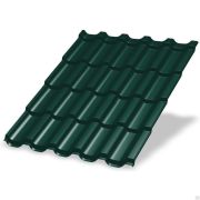 Металлочерепица Трамонтана Norman 6005 Зеленый мох 0,5мм