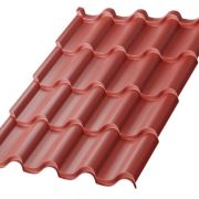 Металлочерепица МОНТЕРРОСА толщина 0.5мм PURETAN Цвета разные