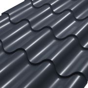 Металлочерепица МОНТЕРОС 0,45мм 7024 Серый графит