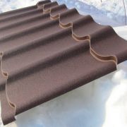 Металлочерепица Коричневый Ламонтерра 0,5мм VIKING E Викинг