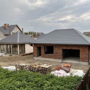 Металлочерепица Серый графит Ламонтерра 0,5мм VIKING Викинг