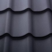 Металлочерепица цвет фиолетовый Ламонтерра Valori 0,5 мм