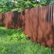 Профлист С-8 Металл 0,5мм Норман Шоколадно-коричневый 8017 Профнастил цветной