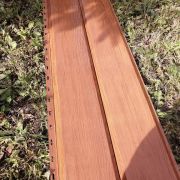 Сайдинг металл Дуб текстура 0,45мм L-брус ширина 240мм ECOSTEEL