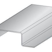 Шляпный 50х20х3000 0,9 мм Крепежный профиль