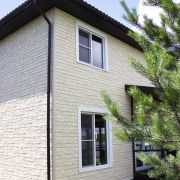 Фасадная панель Grand Line Сланец Молочный стандарт 0.39 м2