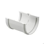 Docke PREMIUM Соединитель желобов (пломбир) Водосток пластик