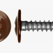 Саморез 4.2х16 цветной с прессшайбой со сверлом, Китай. Цвета разные.