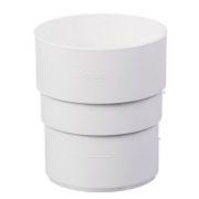 Муфта-переходник Docke LUX Пломбир Водосток пластик