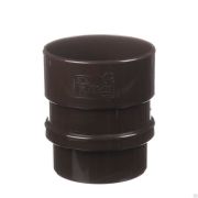 Муфта соединительная Docke LUX Шоколад Водосток пластик
