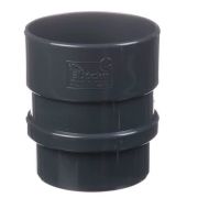 Муфта соединительная Docke LUX Графит Водосток пластик