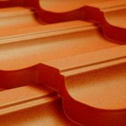 Металлочерепица ТРАМОНТАНА 0,5 мм терракот Viking