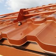 Металлочерепица ТРАМОНТАНА 0,5 мм медная Agneta