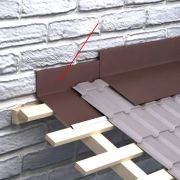 Планка примыкания нижняя 2м Цвета разные