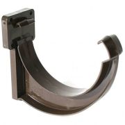 Кронштейн желоба Docke LUX ПВХ Шоколад Водосток пластик