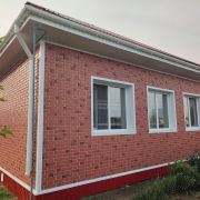 Фасадная панель Docke Флемиш 1095х420мм, 0,46м2 Красный жженый