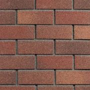 Фасадная плитка гибкая HAUBERK Кирпич 250х1000мм Терракотовый