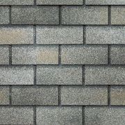 Фасадная плитка гибкая HAUBERK Кирпич 250х1000мм Серо-бежевый