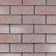 Фасадная плитка гибкая HAUBERK Кирпич 250х1000мм Мраморный